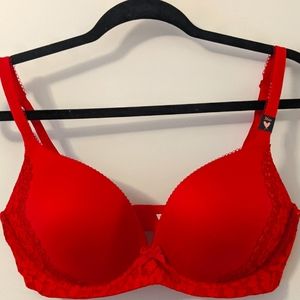 Red Victoria's Secret Bra